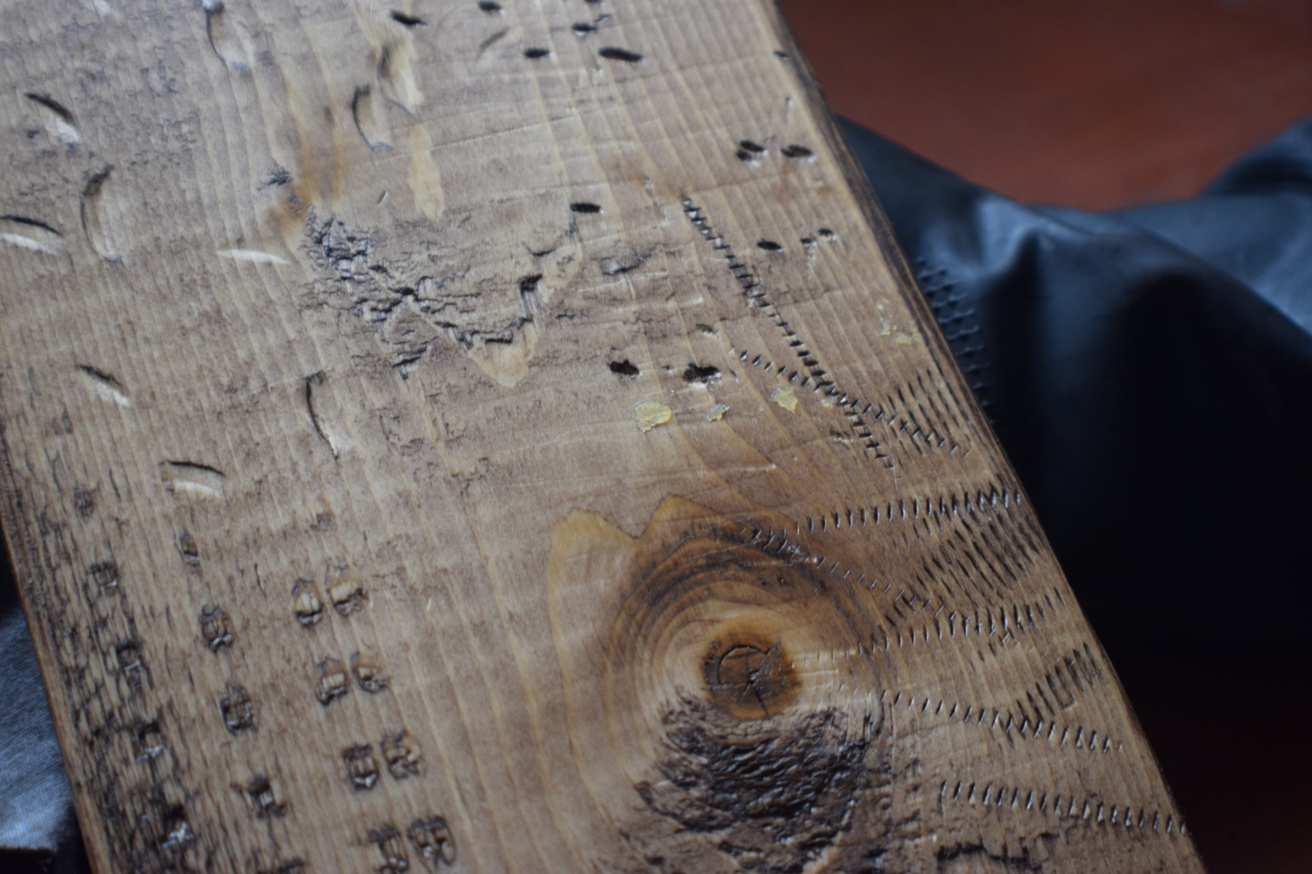 How To Distress Wood (Without Any Specialty Products) ManMadeDIY