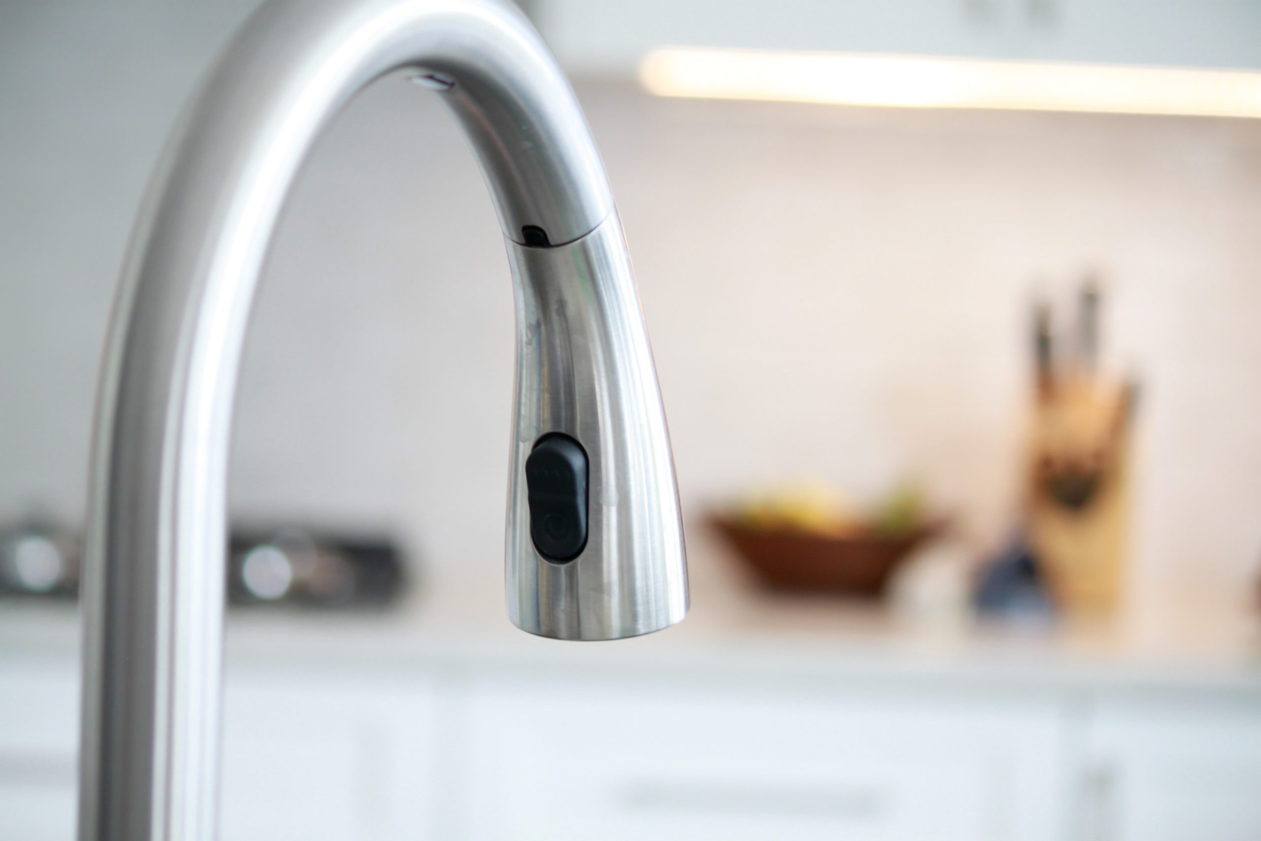 stainless steel kitchen tap