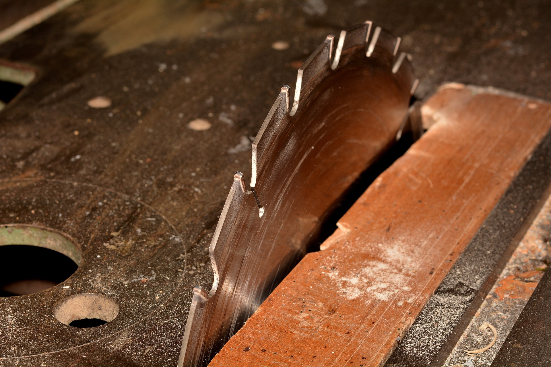 Sharpened Saw Blade