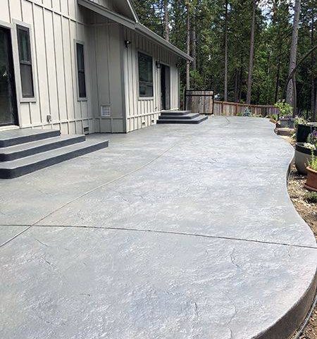 How To Stain Concrete Simple Diy Guide, Solid Color Stain Concrete Patio