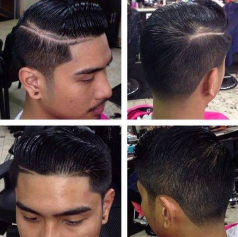 #2 sides taper haircut