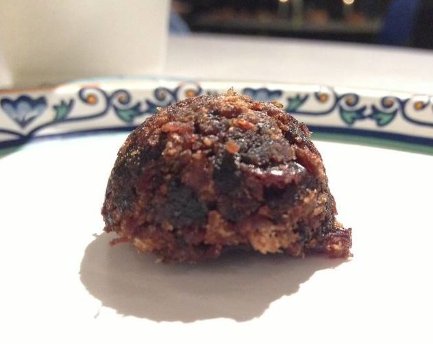 ball of pemmican on plate