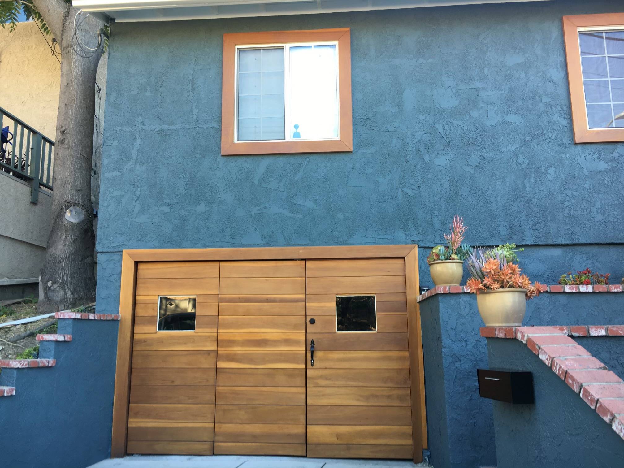 Newly Installed Bi-Fold Garage Doors