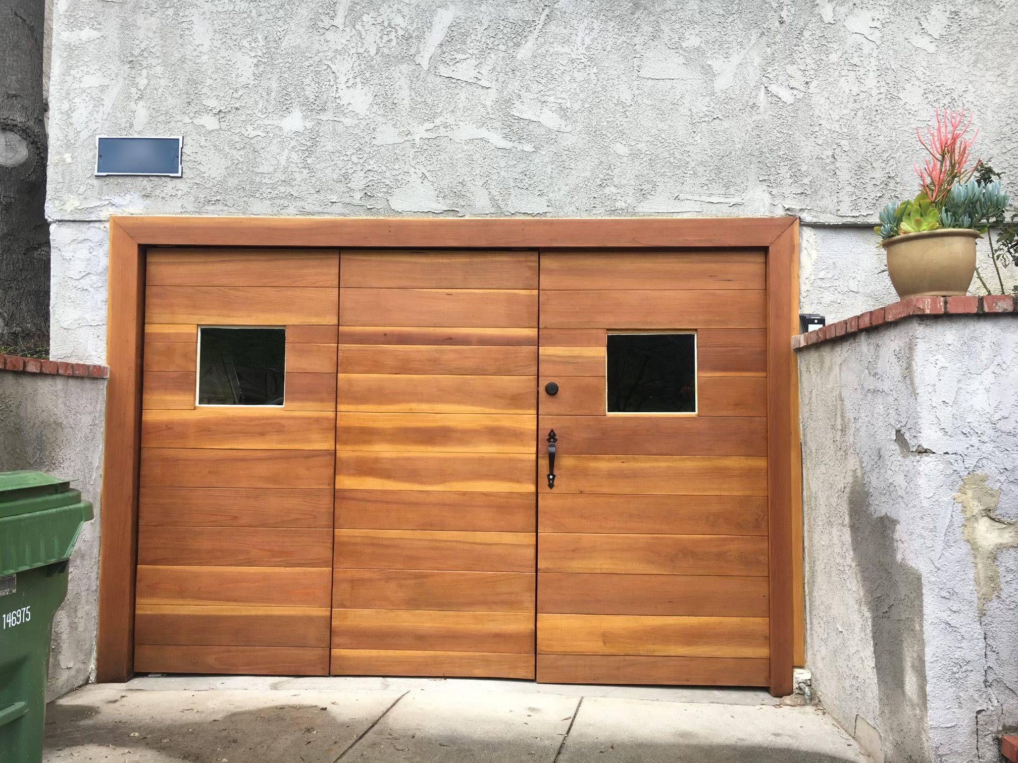 DIY Bi-Fold Garage Doors