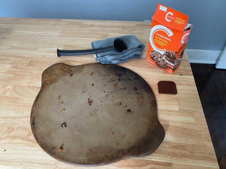 The Best Way To Clean a Pizza Stone ManMadeDIY