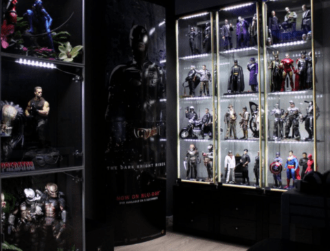 action figurine display cases