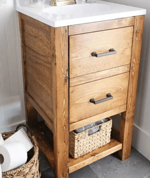 diy bathroom vanity