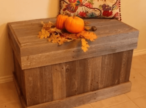 diy cedar storage chest