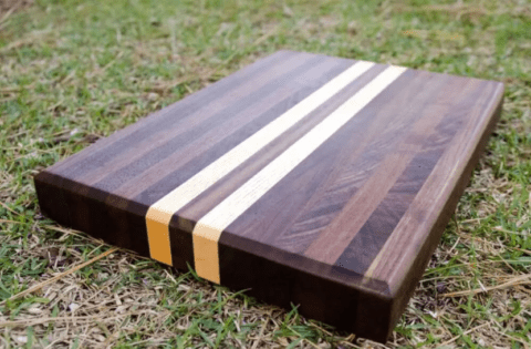 wooden butcher block
