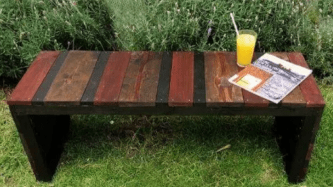 diy wooden bench