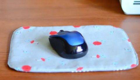 cloth mousepad sewing project