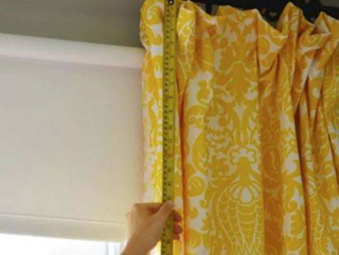 blackout curtains sewing project