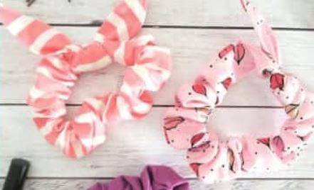 scrunchie sewing project