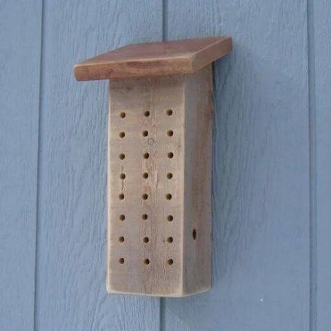 wooden beehouse