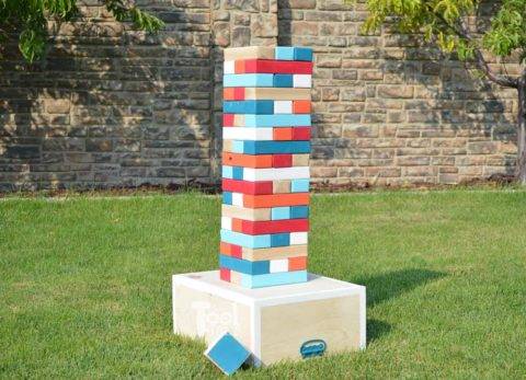 giant outdoor jenga