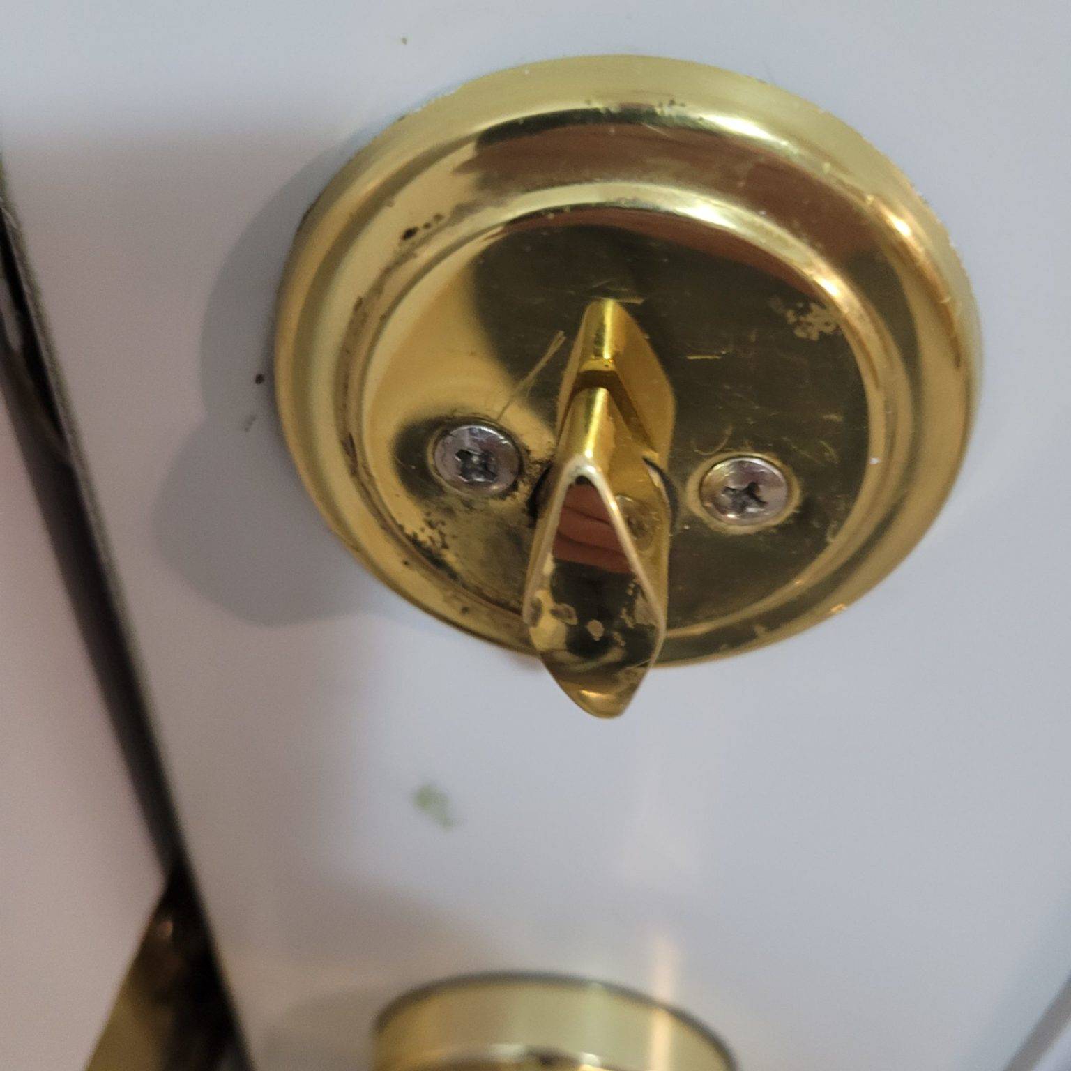 How to Tighten a Loose Doorknob ManMadeDIY