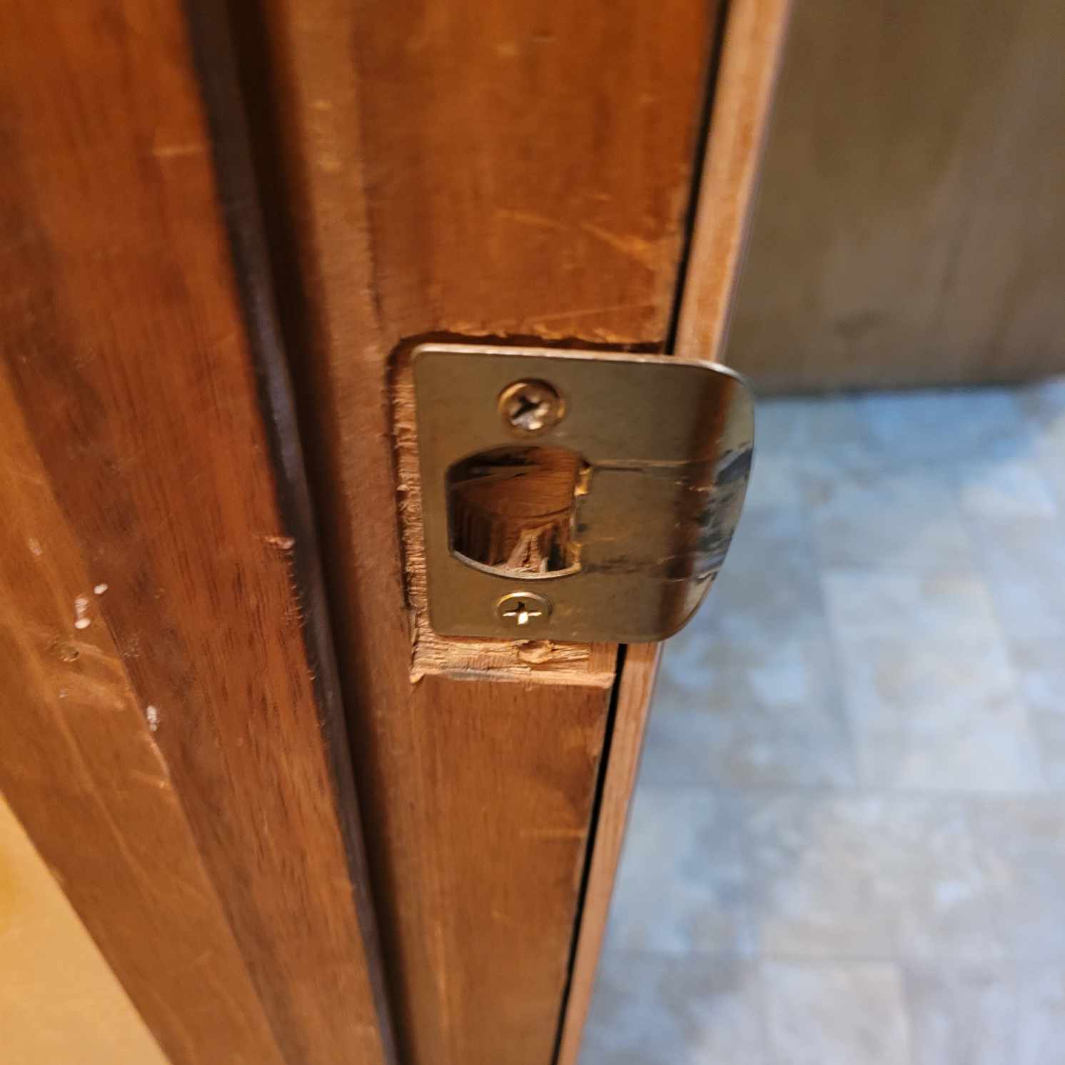 How To Adjust Door Latch How to Adjust a Door Latch So Your Door Closes Properly - ManMadeDIY