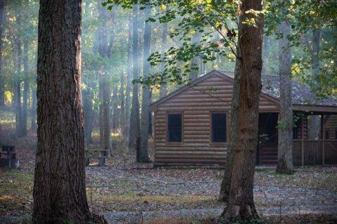 outdoor cabin