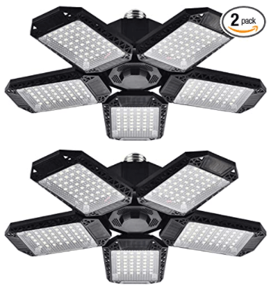 120W Deformable LED Garage Ceiling Lights