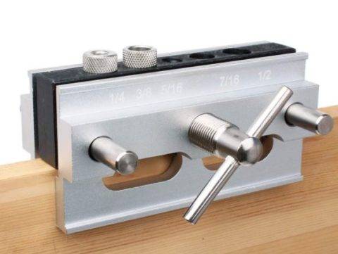 AUTOTOOLHOME Self-Centering Doweling Jig Step Drill Guide