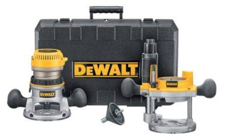 DeWalt Fixed Base Plunge Router Combo Kit