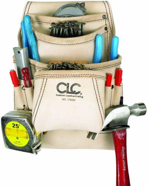 CLC Custom Leathercraft Nail and Tool Bag