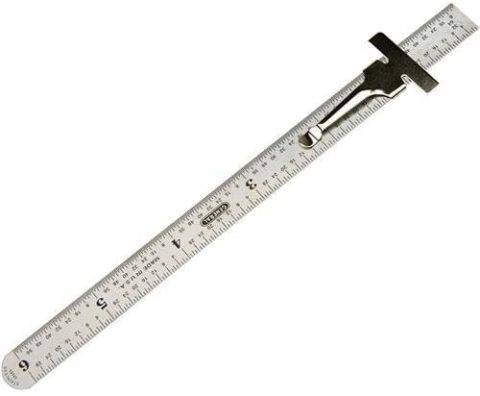 General Tools Precision Stainless Steel Ruler