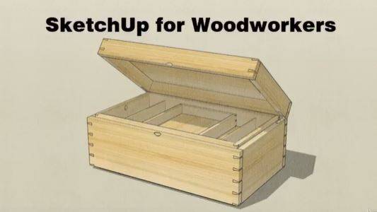 featured image for "SketchUp for woodworkers"