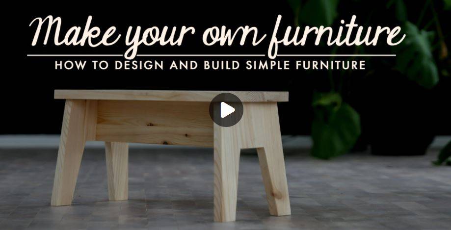 featured image for "make your own furniture" course