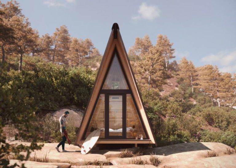 13 AFrame Cabin Kits and Modular Prefab Homes That You Can Build