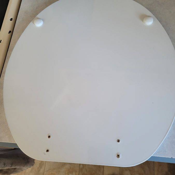 How To Repair A Broken Toilet Seat Hinge ManMadeDIY