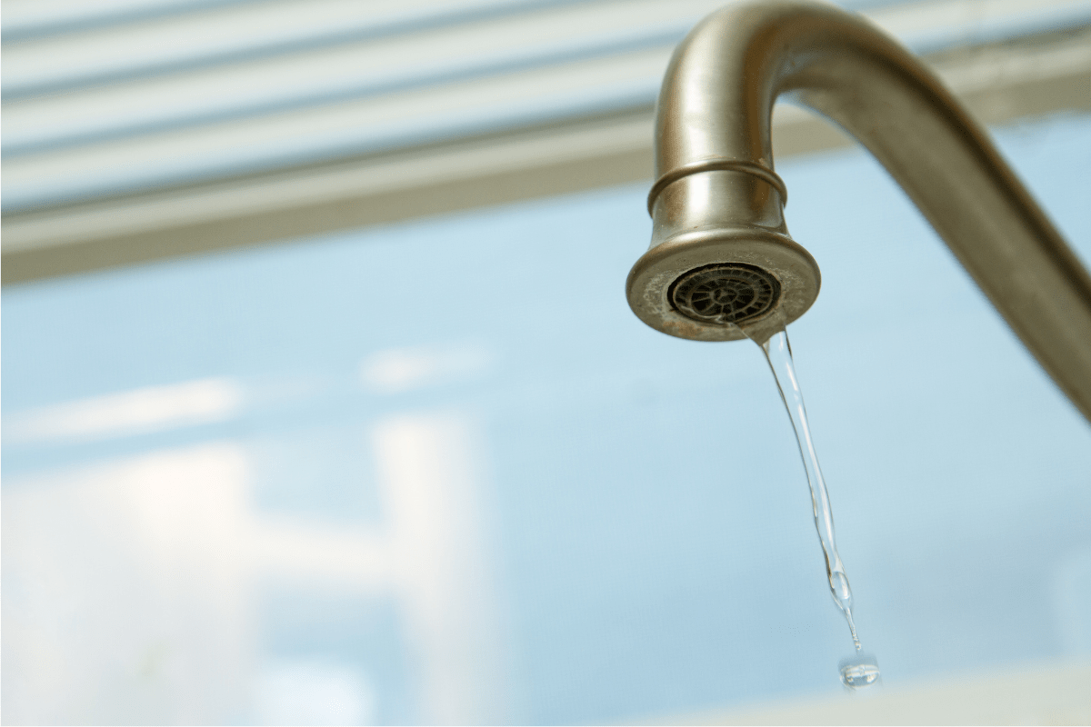 tap dripping water