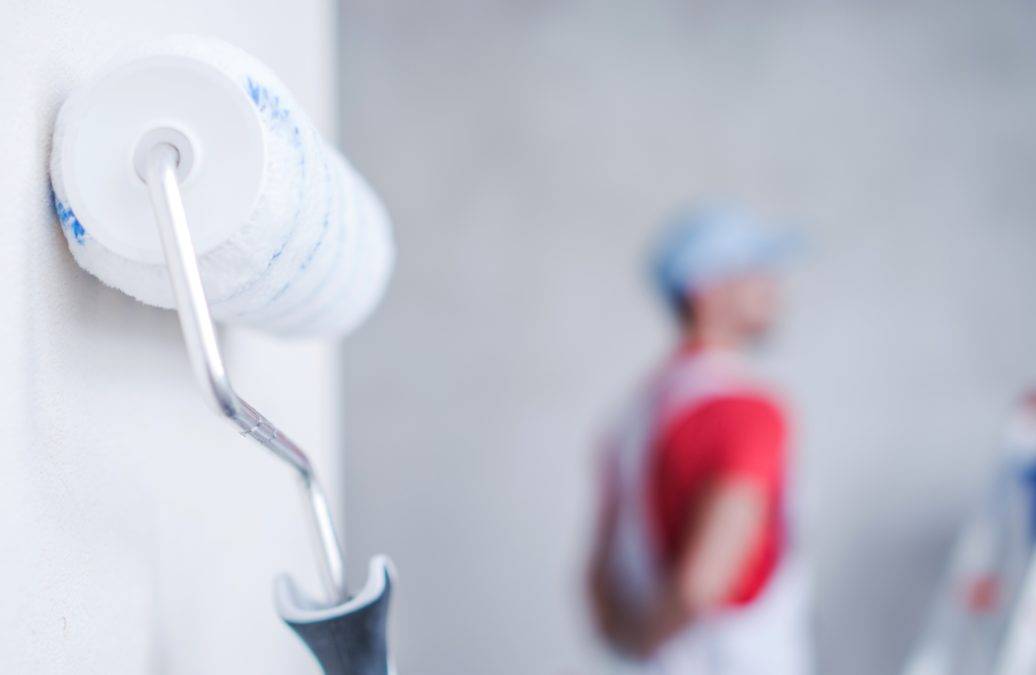 How to Properly Paint Over Wallpaper ManMadeDIY