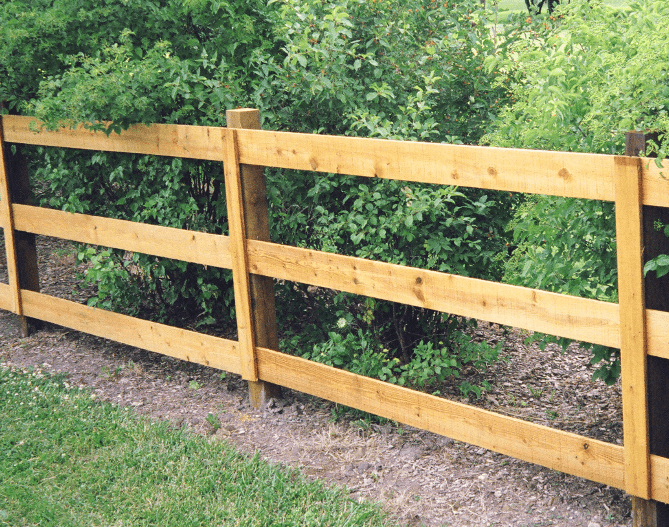 Types of Wood Fences How to Choose The Right One ManMadeDIY