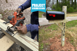 ManMade’s Submit A Project Series: DIY Mailbox and Post