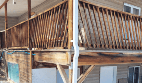 How to Level A Deck on Uneven Concrete