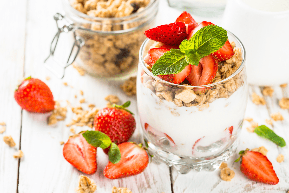 greek yogurt parfait