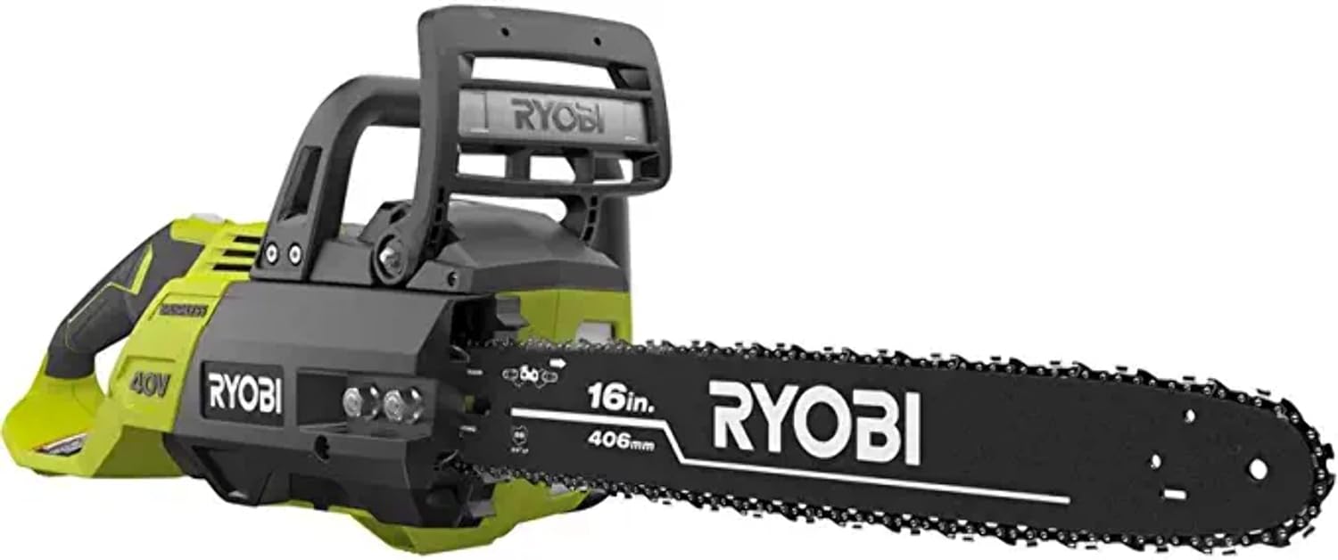 Ryobi battery chainsaw.