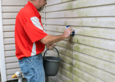 Easy DIY Solution For Exterior Mildew Build-Up