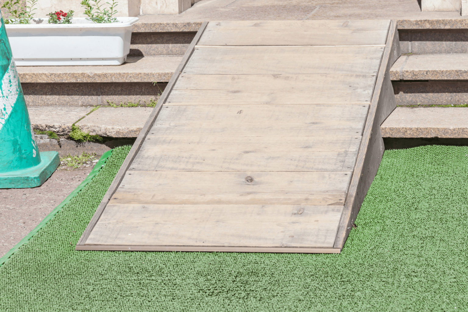 Finish Timber Ramp Easy to Follow Steps for How to Build a Wooden Ramp - ManMadeDIY