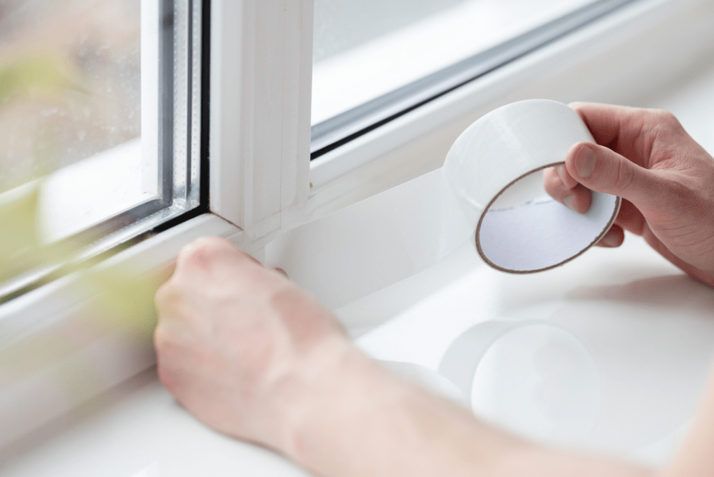 How To Seal A Drafty Window www.manmadediy.com