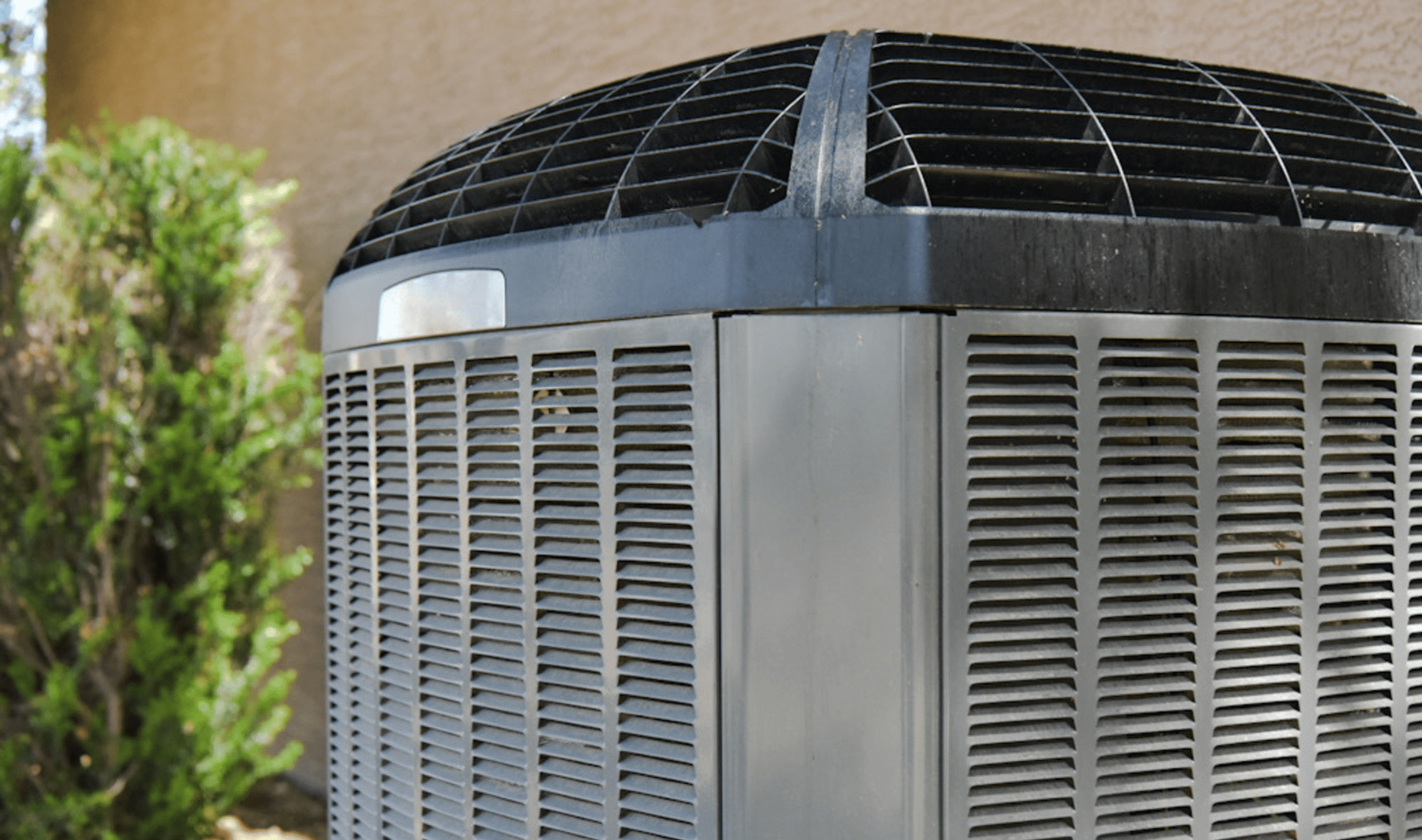 An outdoor AC unit.