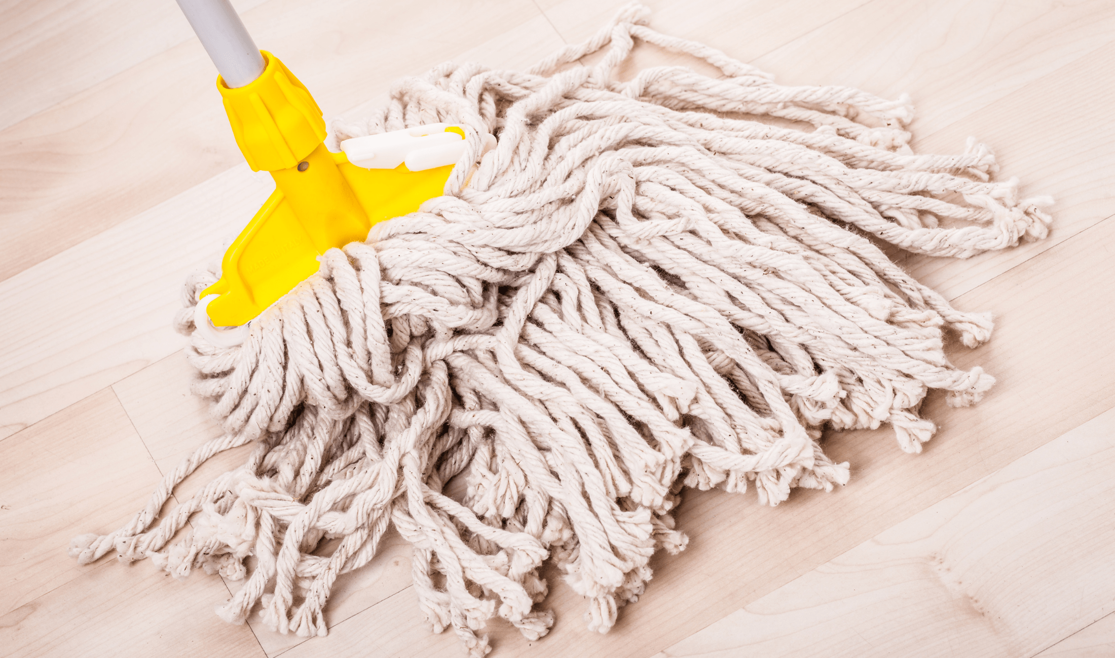 A mop head.