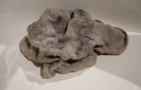A dirty rag.