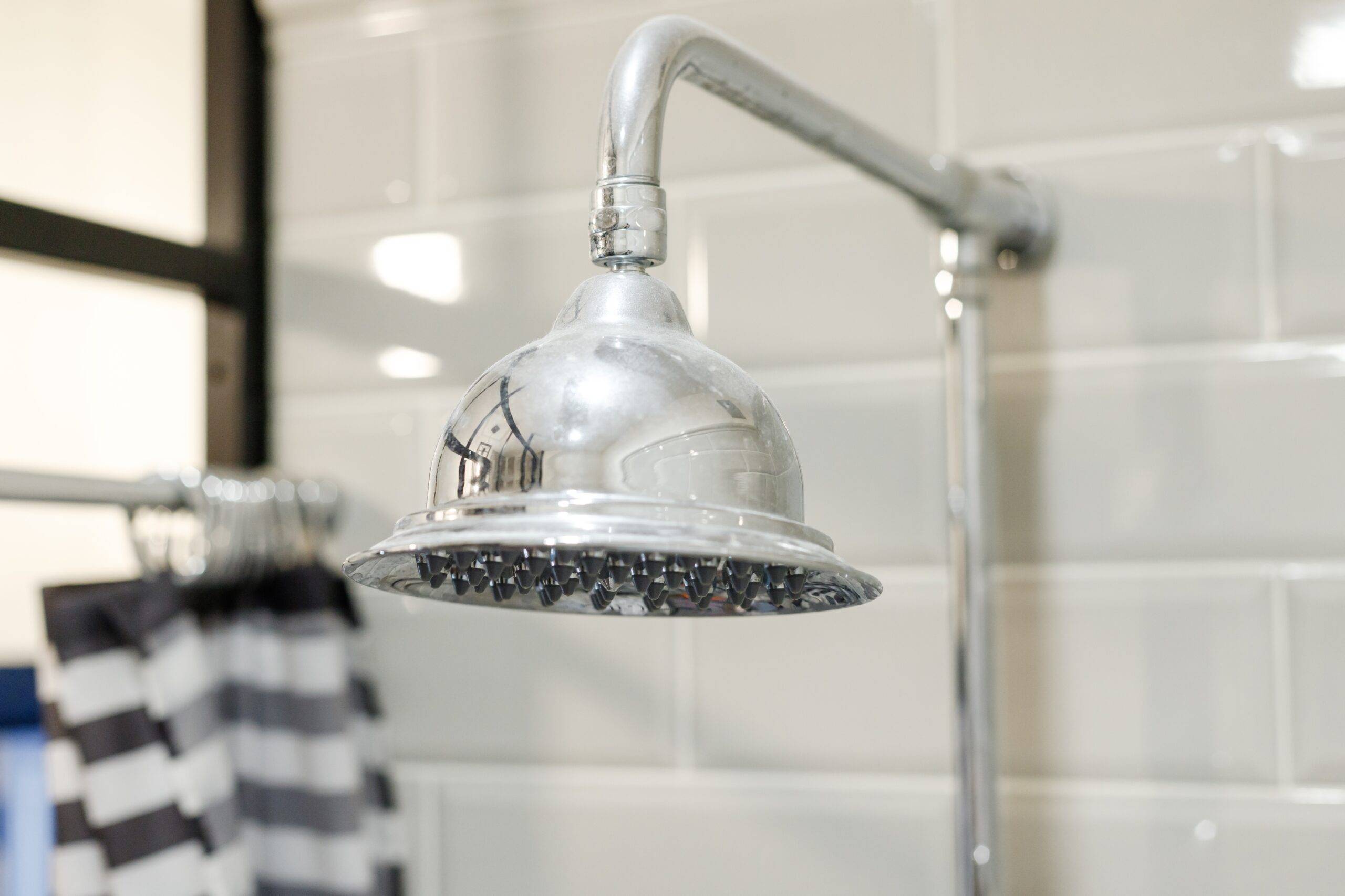 A bell-shaped showerhead.